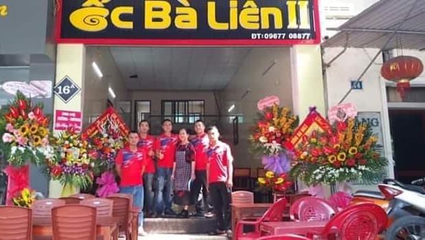 Quán ốc ngon nhất Tp Vinh - Quán ốc Bà Liên