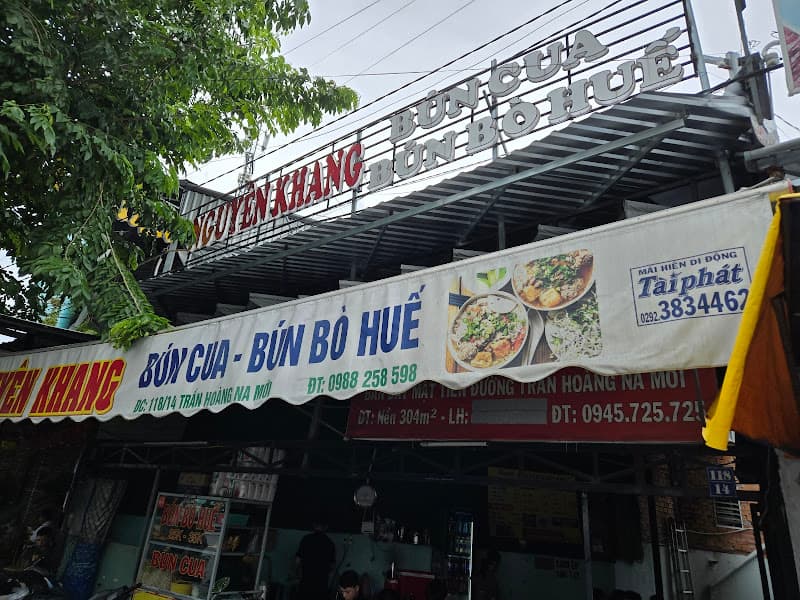 QUÁN NGUYÊN KHANG -BÚN BÒ HUẾ -BÚN CUA