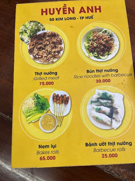 Hình ảnh Bánh Ướt - Bún Thịt Nướng Huyền Anh - 4