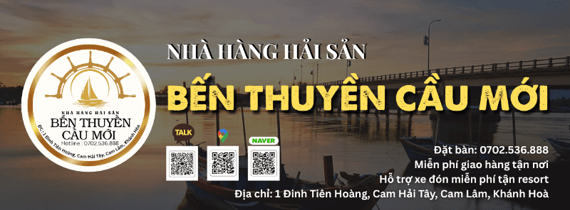 Hình ảnh Nhà Hàng Hải Sản Bến Thuyền Cầu Mới Cam Lâm Restaurant (Kakaotalk ID : BENTHUYENSEAFOOD) - 6