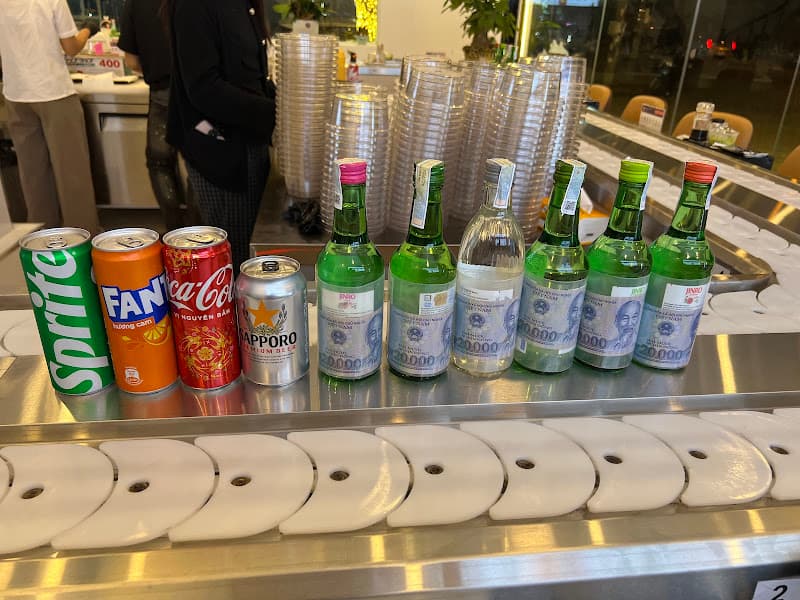 Nhà Hàng Sushi Băng Chuyền Bắc Ninh. 北宁 回转寿司 박닌 회전초밥