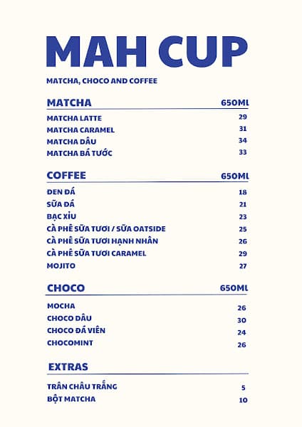 Hình ảnh Mah cup- Matcha, coffee - 3