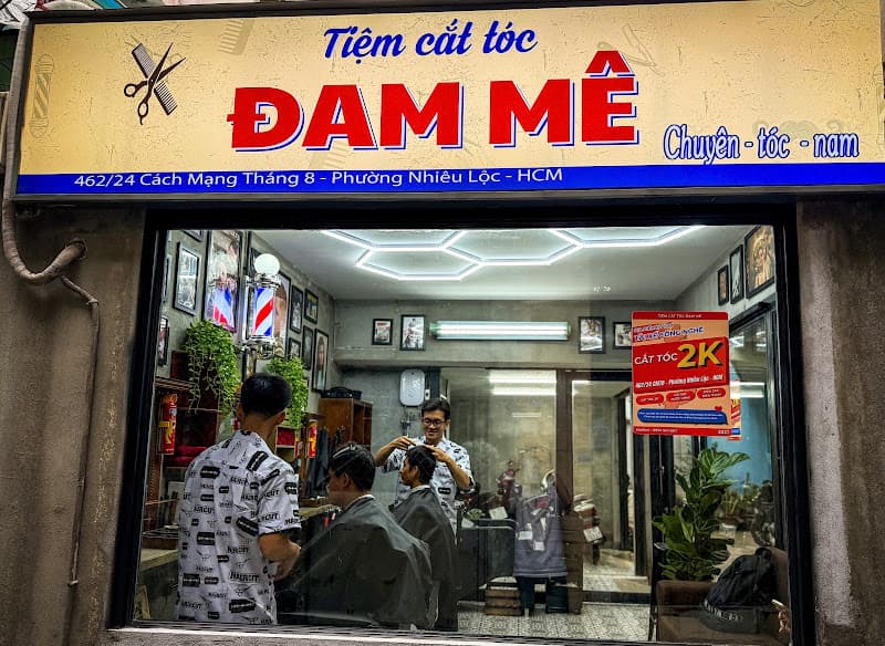 Ảnh bìa Tiệm Cắt Tóc Đam Mê - 462/24 Cách Mạng Tháng 8 - Nhiêu Lộc - TP HCM