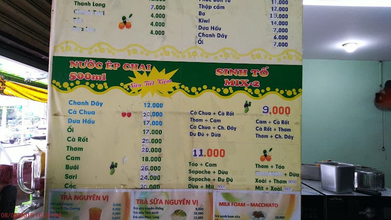 Hình ảnh Sinh tố, Nước ép Nho Xanh - 2