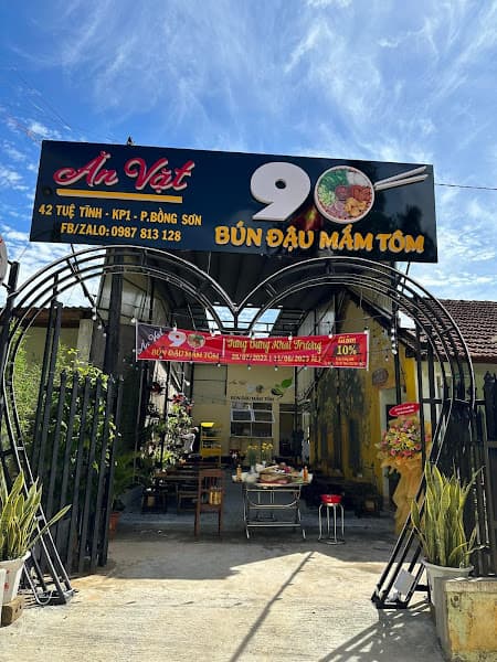 Ăn vặt 90 - Bún đậu An Đông