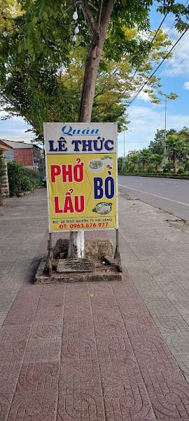 Ảnh bìa Phở Lẩu Lê Thức