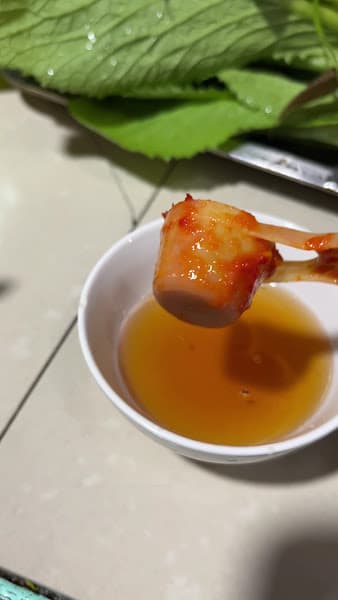 Bánh xèo rau rừng Quán 333