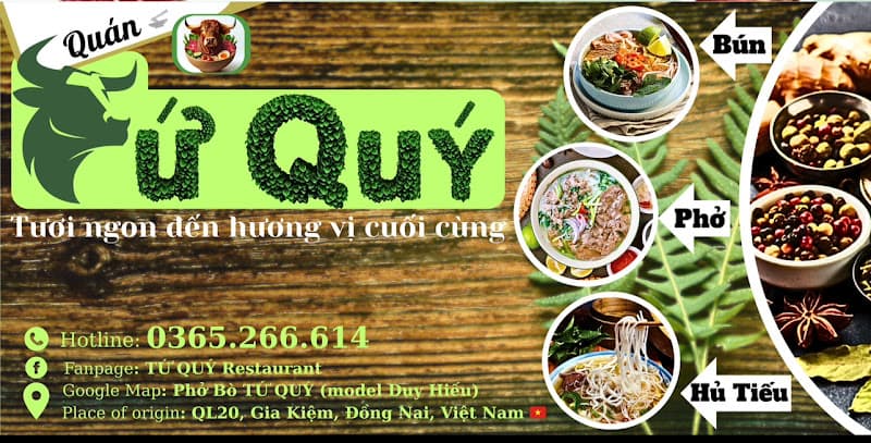 Hình ảnh Phở Bò TỨ QUÝ (model Duy Hiếu) - 6