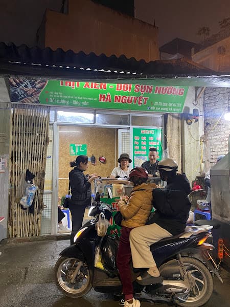 Hình ảnh Thịt xiên dồi sụn nướng Hà Nguyệt - 2