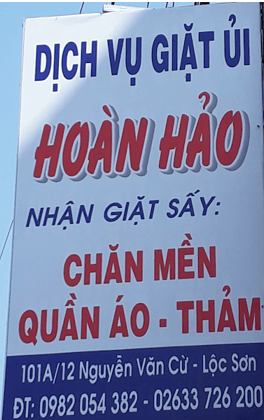 Dịch vụ giặt ủi hoàn hảo
