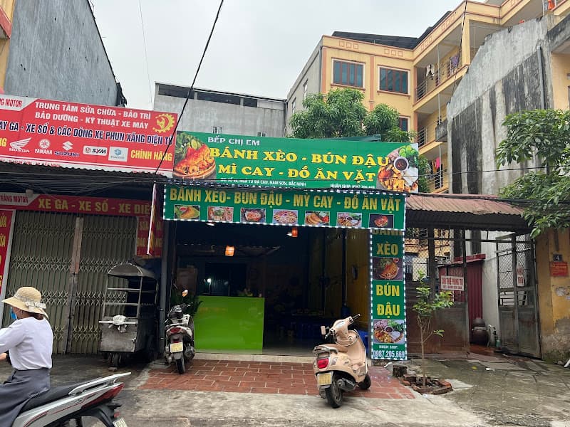 Bếp Chị Em .Bún Đậu -Bánh Xèo