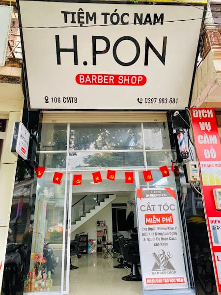 Hình ảnh H.PON barbershop 106 cách mạng tháng 8 - 4