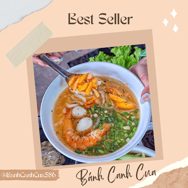 Hình ảnh Bánh Canh Cua 586 - Shrimp & Crab Noodle Soup - 6