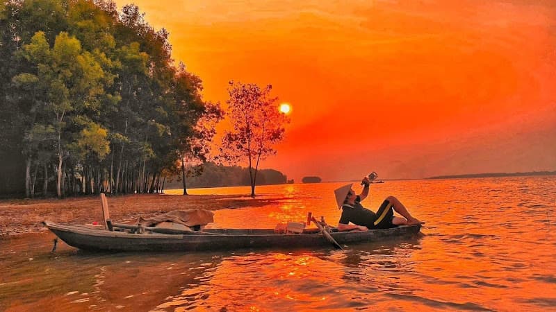 Hình ảnh Du lịch cắm trại hồ Trị An - 5