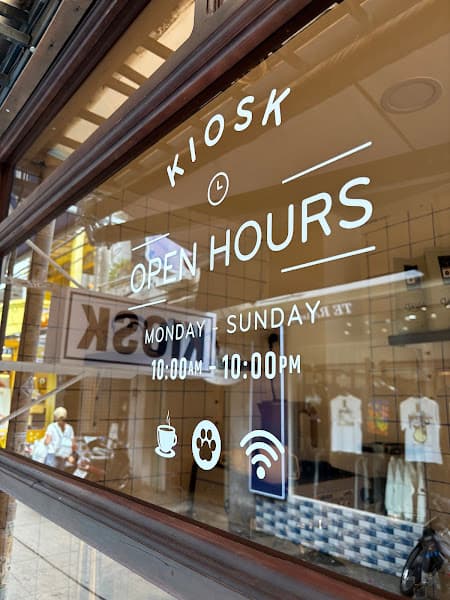 KIOSK coffee and lemonade