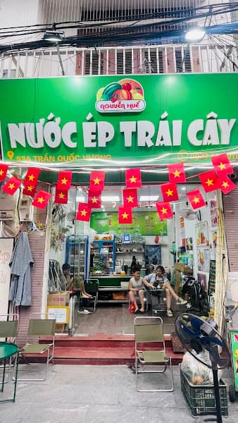 Nước ép trái cây Nguyễn Huế