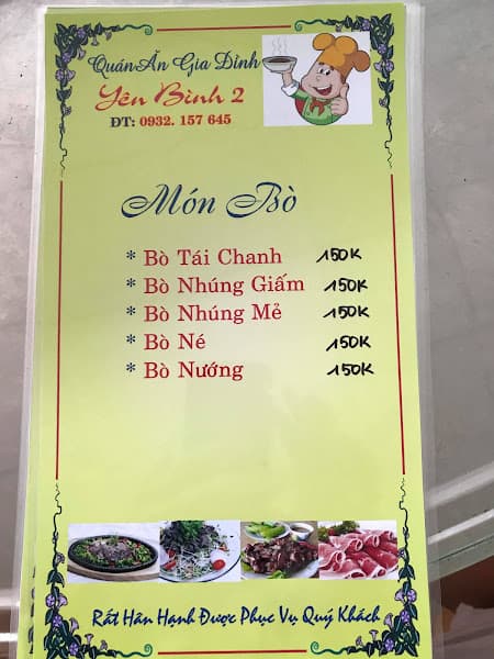 Hình ảnh Quán Ăn Gia Đình Yên Bình 2 - 3