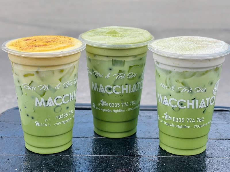 Hình ảnh Trà Sữa & Rau Má Macchiato Quảng Ngãi - 5
