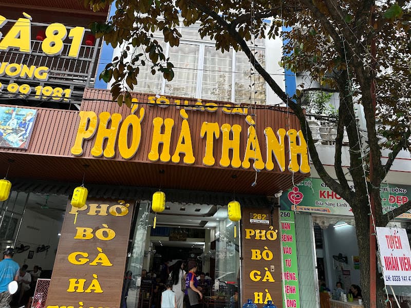Ảnh bìa Phở Hà Thành. Lào Cai