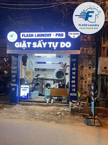 Ảnh bìa GIẶT SẤY BÌNH THẠNH - FLASH LAUNDRY PRO