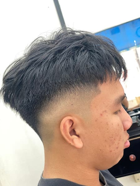 Hình ảnh cắt tóc nam Hoang Huy - 2