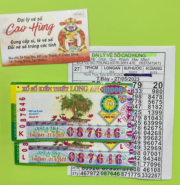 Hình ảnh Đại Lý Vé Số - Yến Sào CAO HÙNG - 4