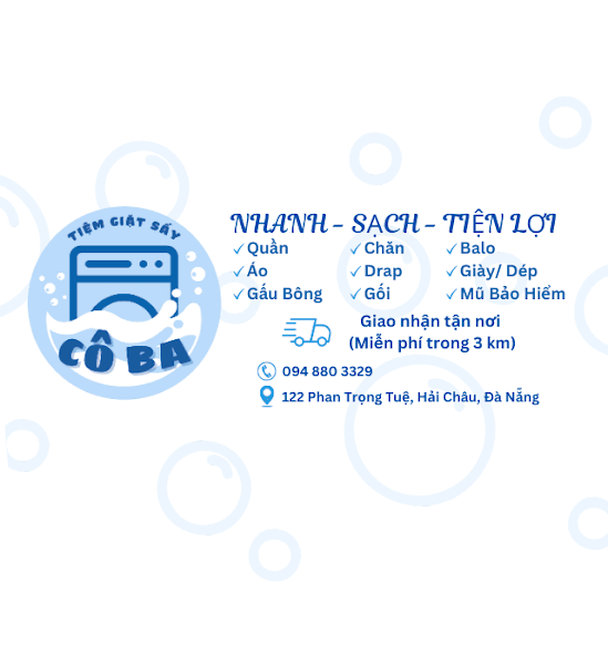 Ảnh bìa TIỆM GIẶT SẤY CÔ BA