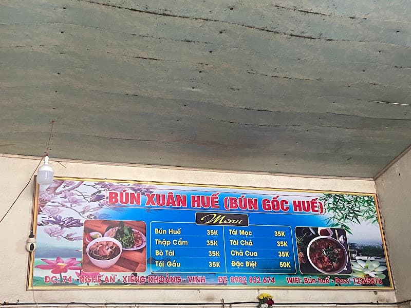 Ảnh bìa bún bò huế nam tươi