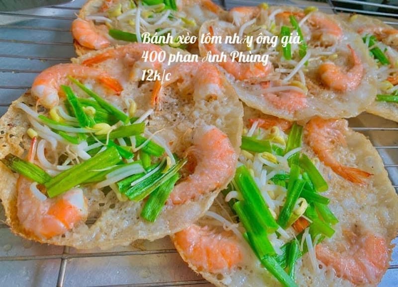 Hình ảnh Bánh Xèo Tôm Nhảy Ông Già Quán - Đặc Sản Bình Định - 6