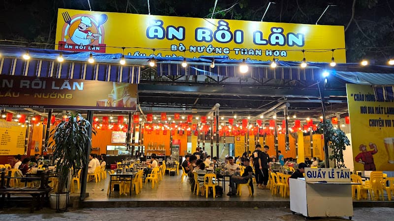 Ăn rồi lăn - Bò nướng than hoa và lẩu