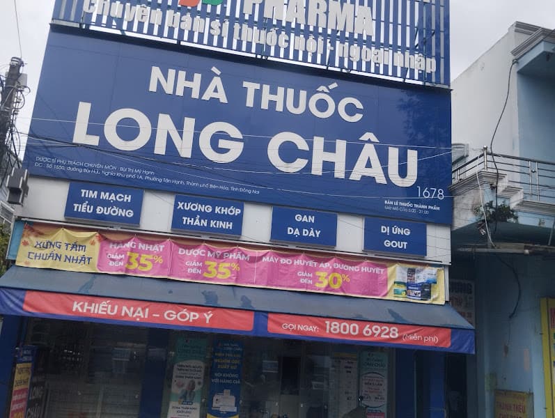 Ảnh bìa Nhà Thuốc FPT Long Châu