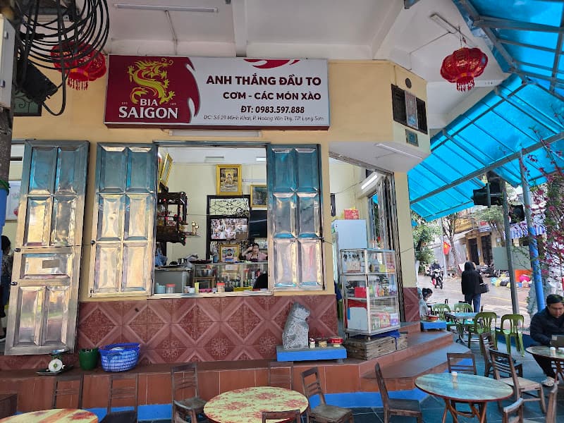 Quán Cơm Anh Thắng Đầu To