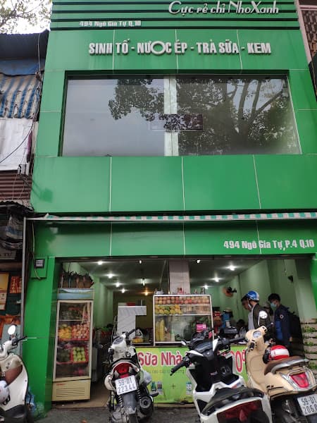 Ảnh bìa Sinh tố, Nước ép Nho Xanh