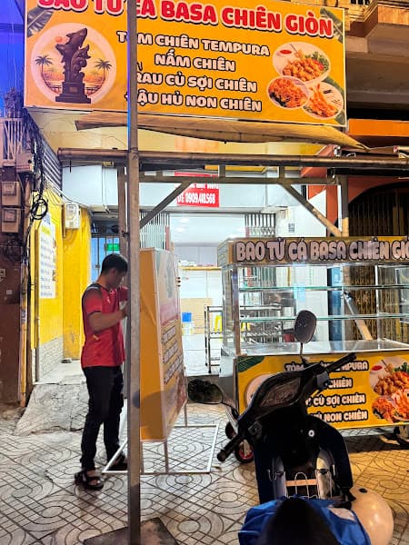 Ăn Vặt ( BAO TỬ CÁ BA SA CHIÊN GIÒN)