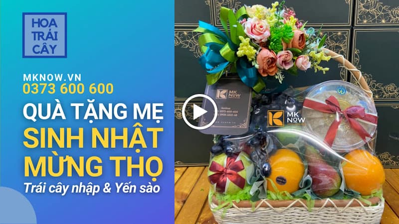 Hình ảnh MKnow quà tặng trái cây cao cấp, giỏ trái cây nhập khẩu tươi ngon - 3