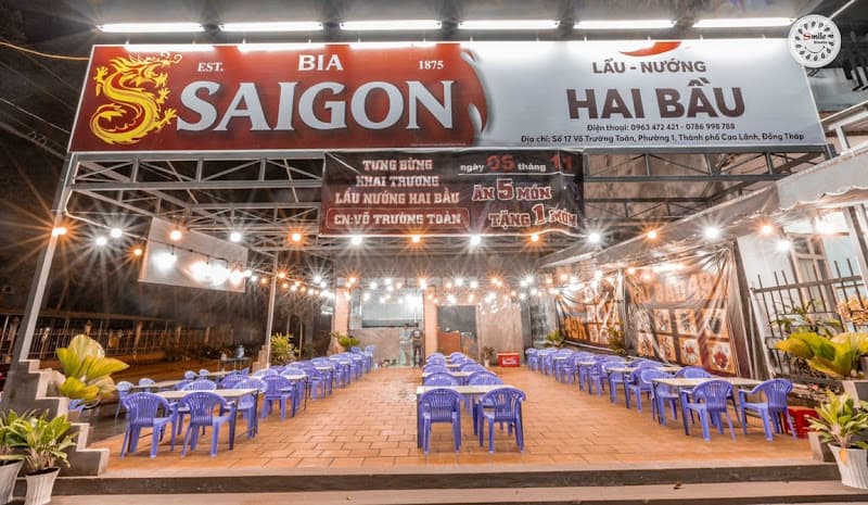 Hình ảnh Lẩu Nướng Hai Bầu Chi Nhánh Võ Trường Toản - 5
