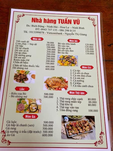 Hình ảnh Nhà hàng Tuấn Vũ - 3