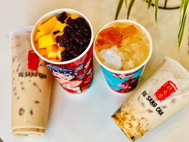 Trà sữa nướng Fusangcha Ki ôt sân vận đông Nho Quan Ninh Bình