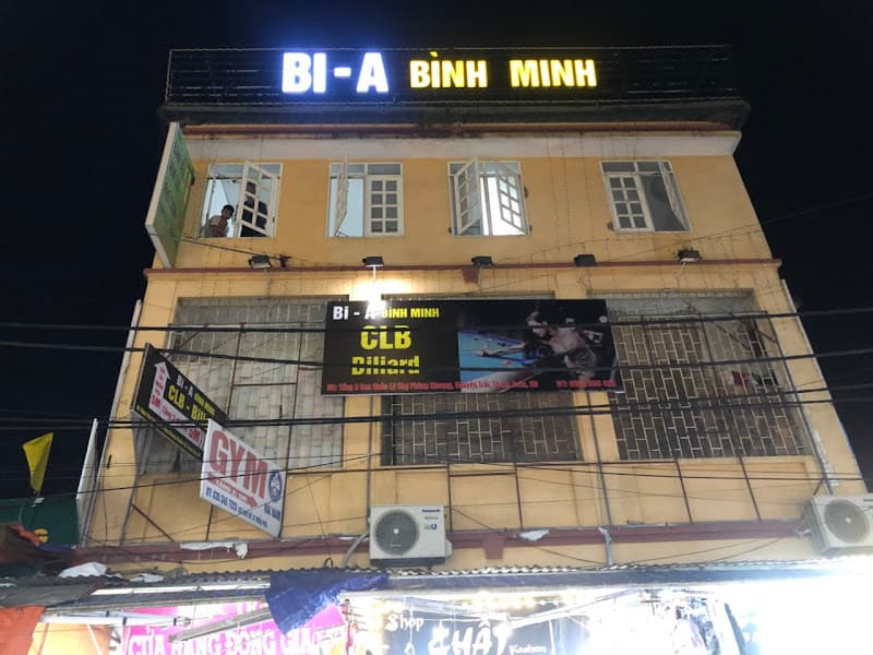 CLUB BI-A BÌNH MINH, BILIARD BÌNH MINH