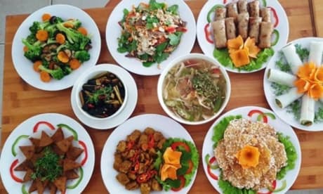 Ảnh bìa Cỗ Chay Thanh Xuân 2019