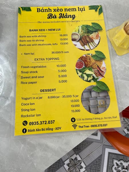 Hình ảnh Bánh Xèo Nem Lụi Bà Hằng - 4