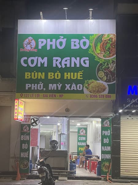 PHỞ BÒ, CƠM RANG, BÚN BÒ HUẾ - HOÀNG LONG