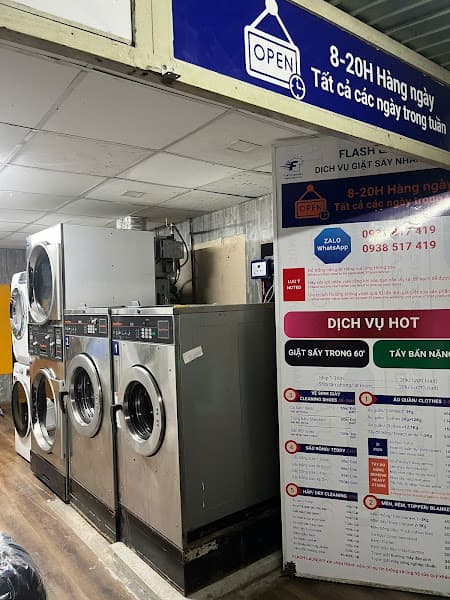 Hình ảnh GIẶT SẤY BÌNH THẠNH - FLASH LAUNDRY PRO - 2