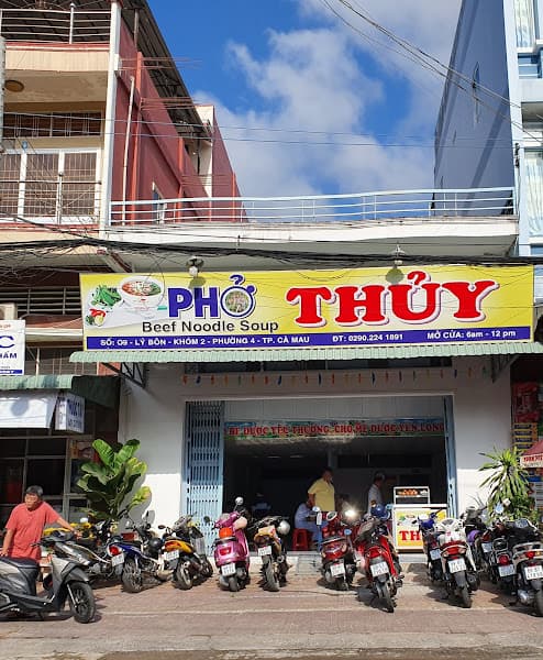 Ảnh bìa Phở Thủy Cà Mau ( Beef noodle soup-牛肉粉汤)