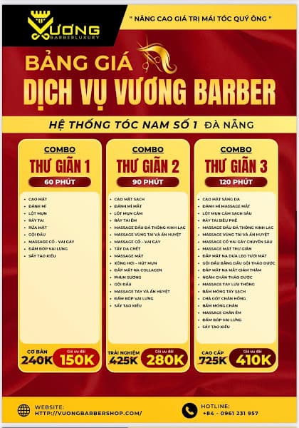 Hình ảnh Vương Barber Luxury Đà Nẵng - 176 178 Nguyễn Phước Lan - Hoà Xuân - 2