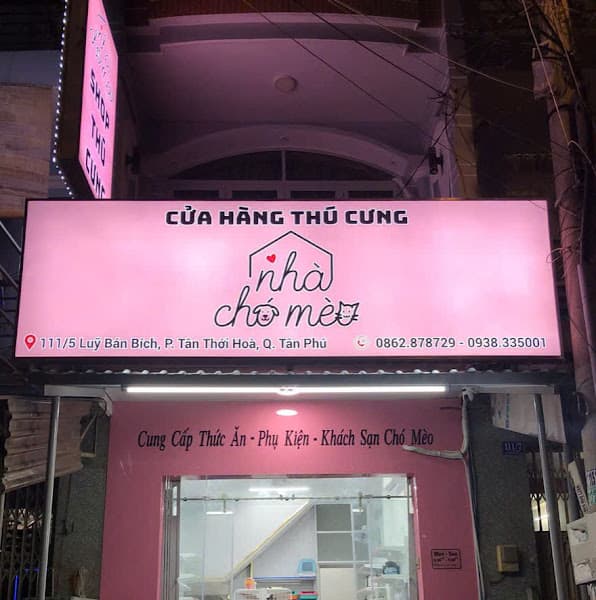 Nhà Chó Mèo petshop