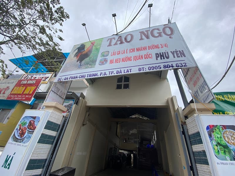 Tao Ngộ (Lẩu Gà Lá É Phú Yên) (Má Heo Nướng)