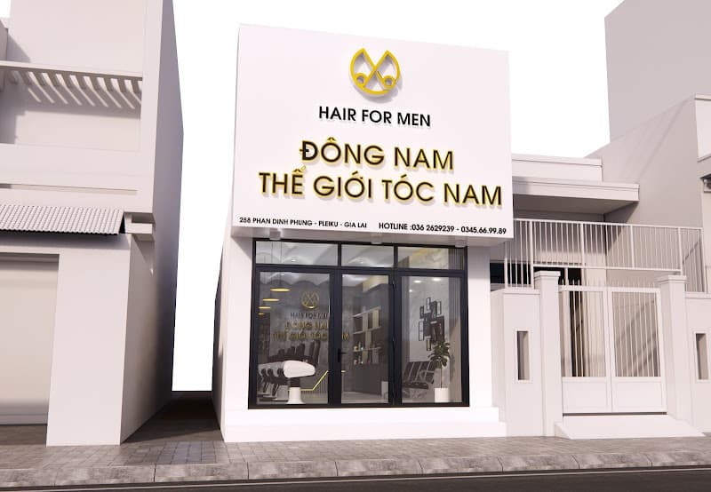 Hình ảnh THẾ GIỚI TÓC NAM - 258 Phan Đình Phùng, Pleiku, Gia Lai - 4