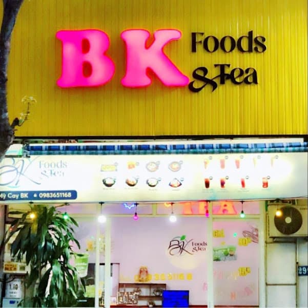 Hình ảnh BK foods &Tea- Mỳ Cay -Drinks Latte-Mỳ tương đen - 3