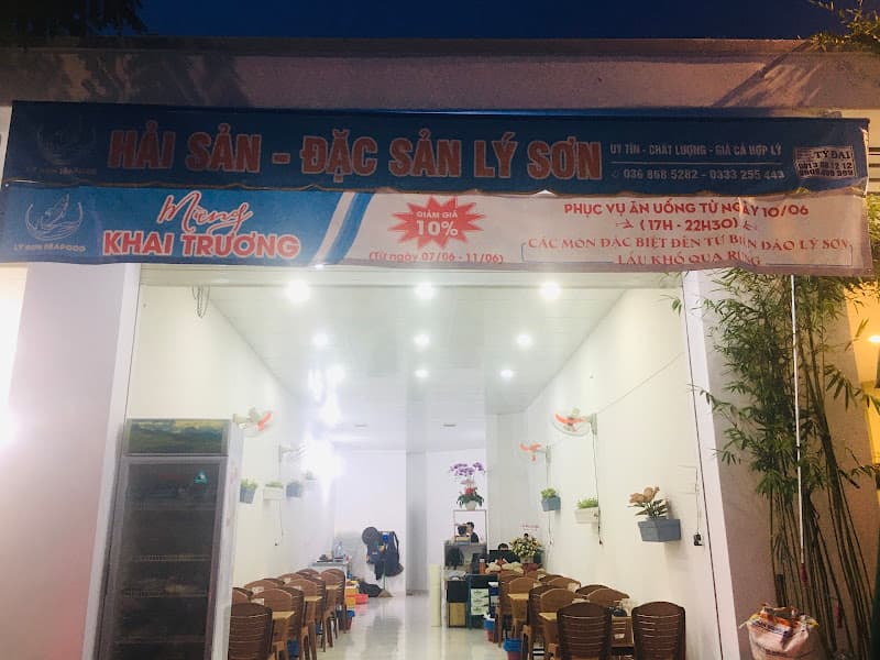 HẢI SẢN LÝ SƠN-LÝ SƠN SEAFOOD
